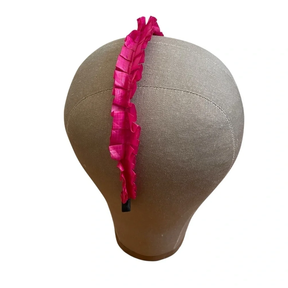 4/$25 Cherie Pink Ruffle Headband